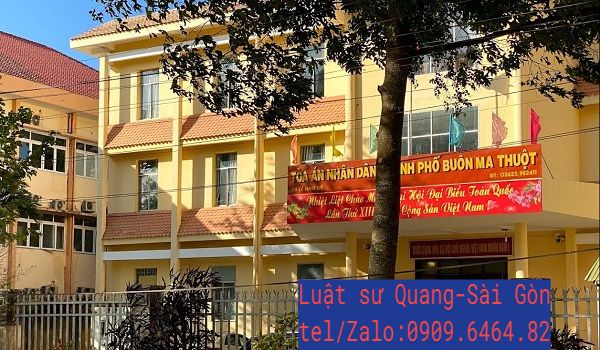 Những việc Luật sư sẽ làm tại Tòa án nhân dân Thành phố Buôn Ma Thuột, tỉnh Đắk Lắk để bào chữa, bảo vệ, tư vấn cho khách hàng trong các vụ án: Hình sự, dân sự, đất đai, hôn nhân, hành chính, thừa kế - di chúc, tranh chấp hợp đồng, kinh doanh- thương