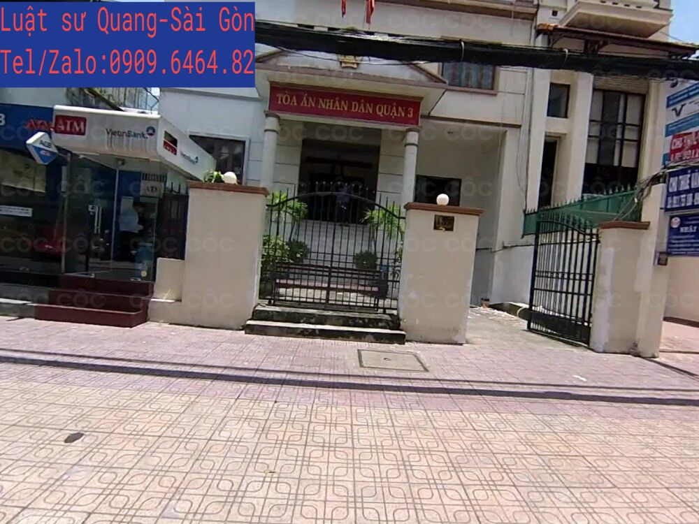 Những việc Luật sư sẽ làm tại Tòa án nhân dân Quận 3 Thành phố Hồ Chí Minh để bào chữa, bảo vệ, tư vấn cho khách hàng trong các vụ án: Hình sự, dân sự, đất đai, hôn nhân, hành chính, thừa kế - di chúc, tranh chấp hợp đồng, kinh doanh- thương mại, lao